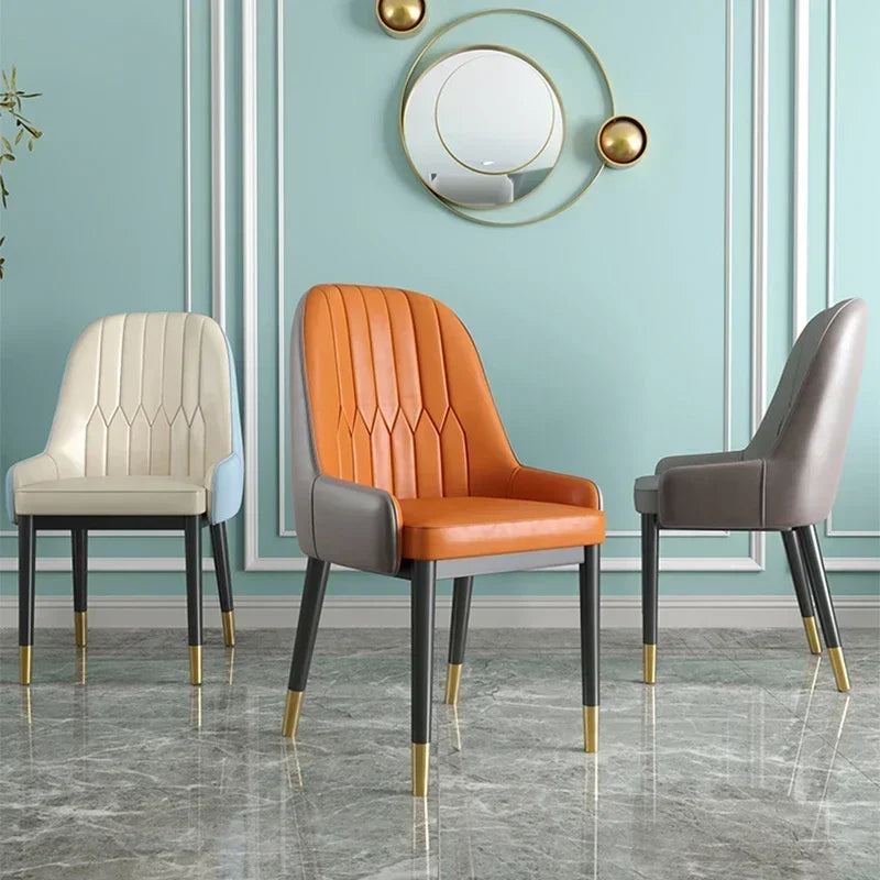 New Modern Kitchen Nordic Dining Chair Italian Style Indoor Balcony Lounge Chair Bedroom Apartment