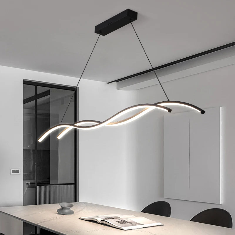 Minimalist LED Pendant Lights Living Study Dining Room Bedroom Bar Hall Indoor Lighting Hanging