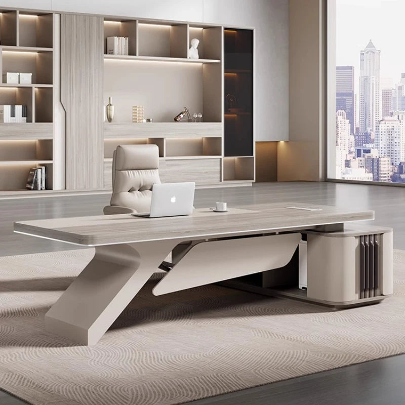 Unusual Executive Office Desk Creativity Drawers European Boss Computer Desks High End Designer