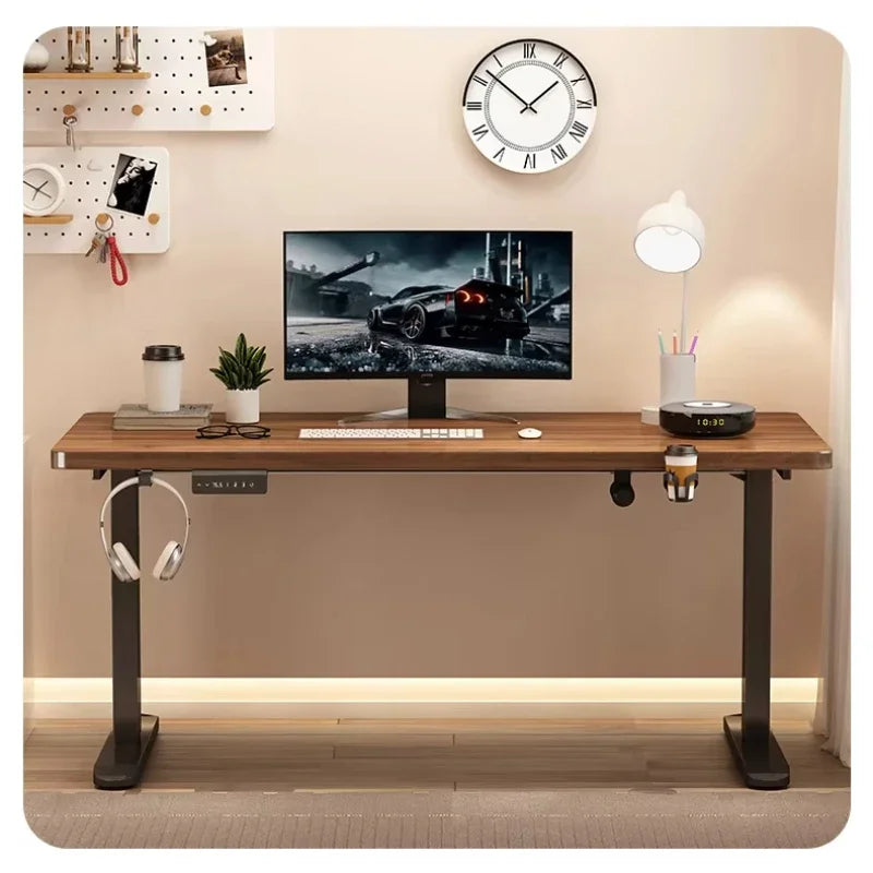 Study Intelligent Lifting Computer Desk,home Office Desk,bedroom E-sports Computer Desk