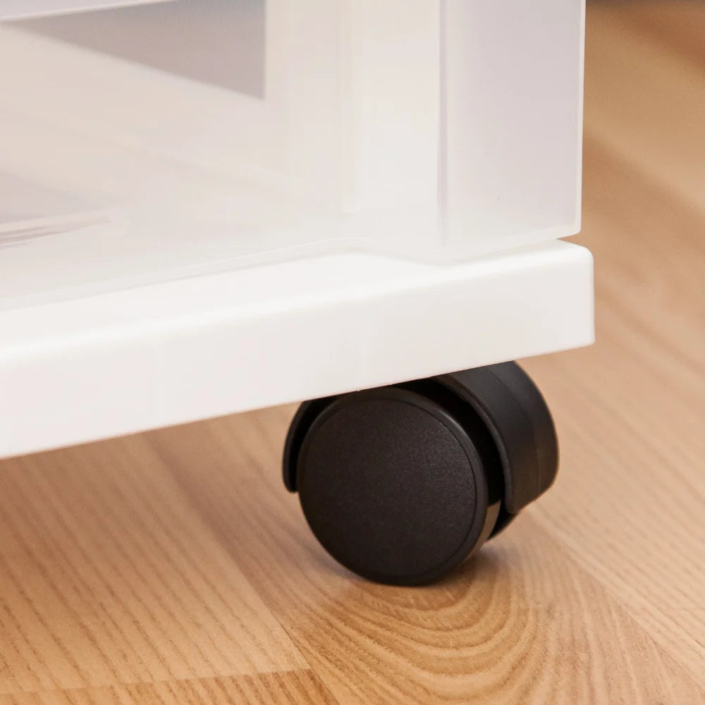 3/4/5 Layers Multi-layer Storage Box Plastic Drawer  Portable Documents Clothes Cabinet Strong