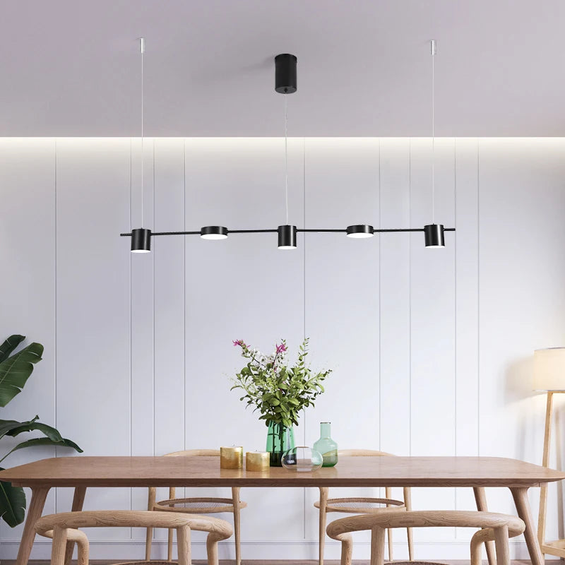 New Modern LED Chandelier Lights Bedroom Living Dining Room Gold Black Indoor Fixture Lighting