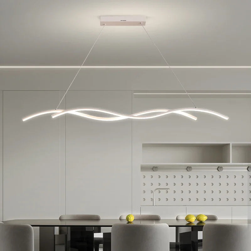 Minimalist LED Pendant Lights Living Study Dining Room Bedroom Bar Hall Indoor Lighting Hanging