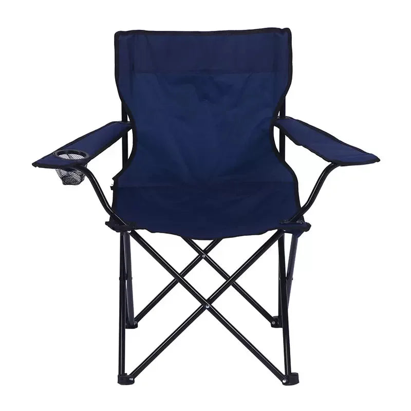 Portable armchair, outdoor folding chair, backrest chair, camping chair, fishing chair, beach chair