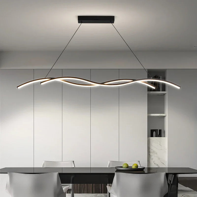 Minimalist LED Pendant Lights Living Study Dining Room Bedroom Bar Hall Indoor Lighting Hanging
