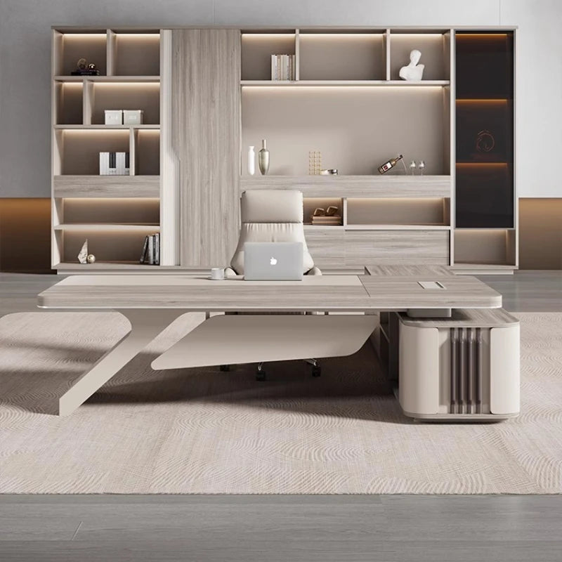 Unusual Executive Office Desk Creativity Drawers European Boss Computer Desks High End Designer