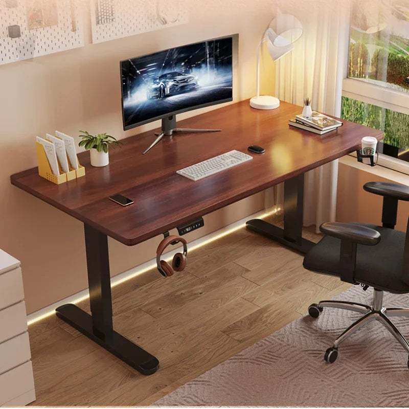 Study Intelligent Lifting Computer Desk,home Office Desk,bedroom E-sports Computer Desk