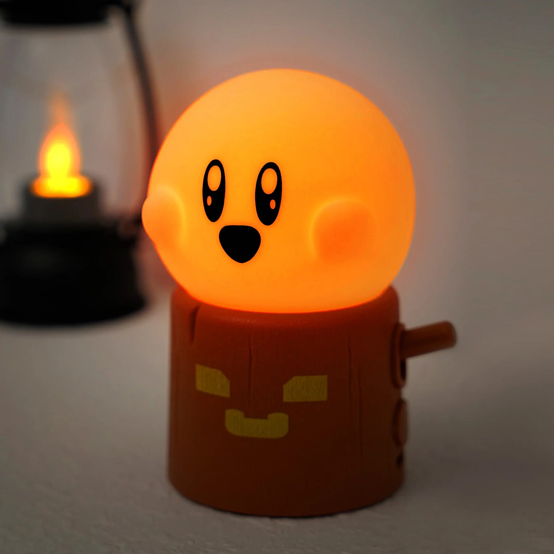 Flameless Candles Night Light Cute Sleeping Nightlights Dimmable 2 Lighting Modes Bedside Lamp