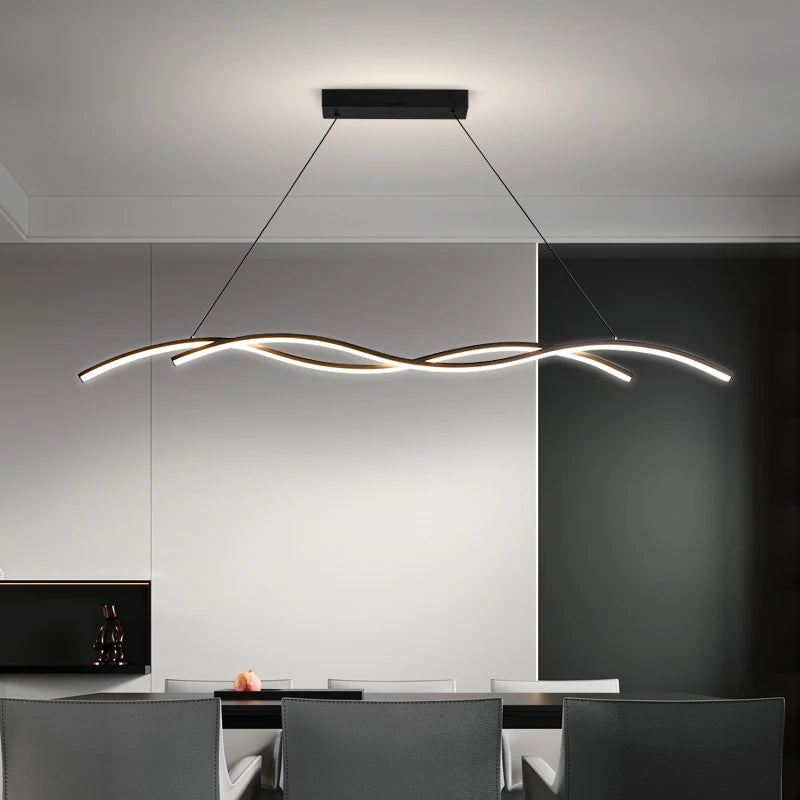 Minimalist LED Pendant Lights Living Study Dining Room Bedroom Bar Hall Indoor Lighting Hanging