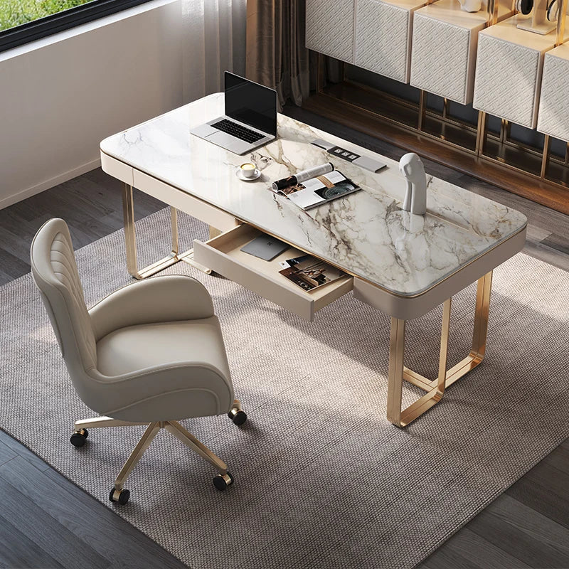 High Italy Modern Office Desk Accent Designer Luxury Quality Interior Offic Desk Computer Boss