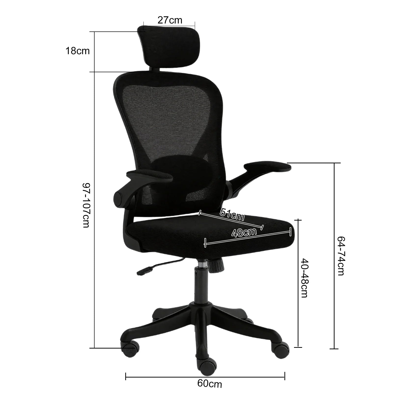 Ergonomic Chair Office Study And Meeting Artificial Mechanics Chair