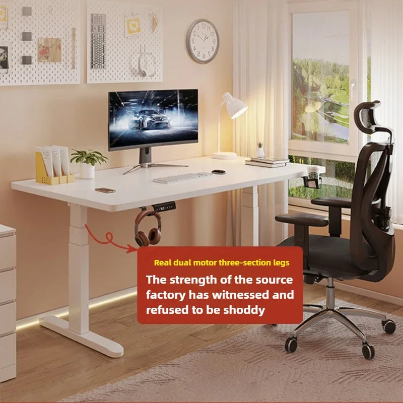 Study Intelligent Lifting Computer Desk,home Office Desk,bedroom E-sports Computer Desk
