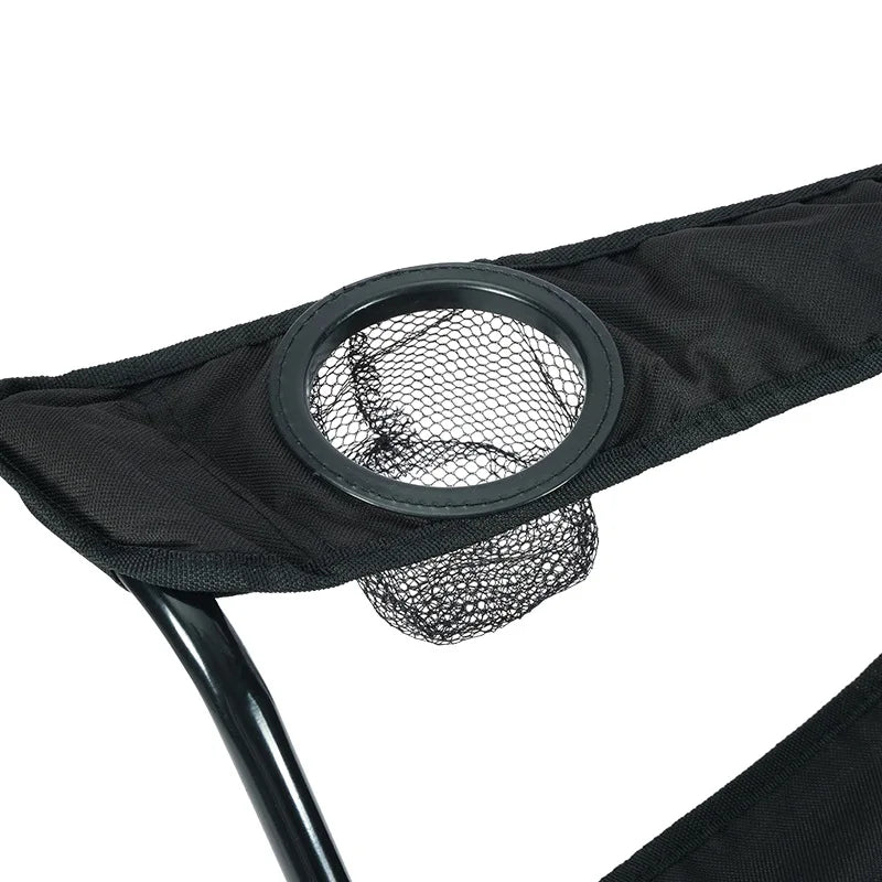 Portable armchair, outdoor folding chair, backrest chair, camping chair, fishing chair, beach chair