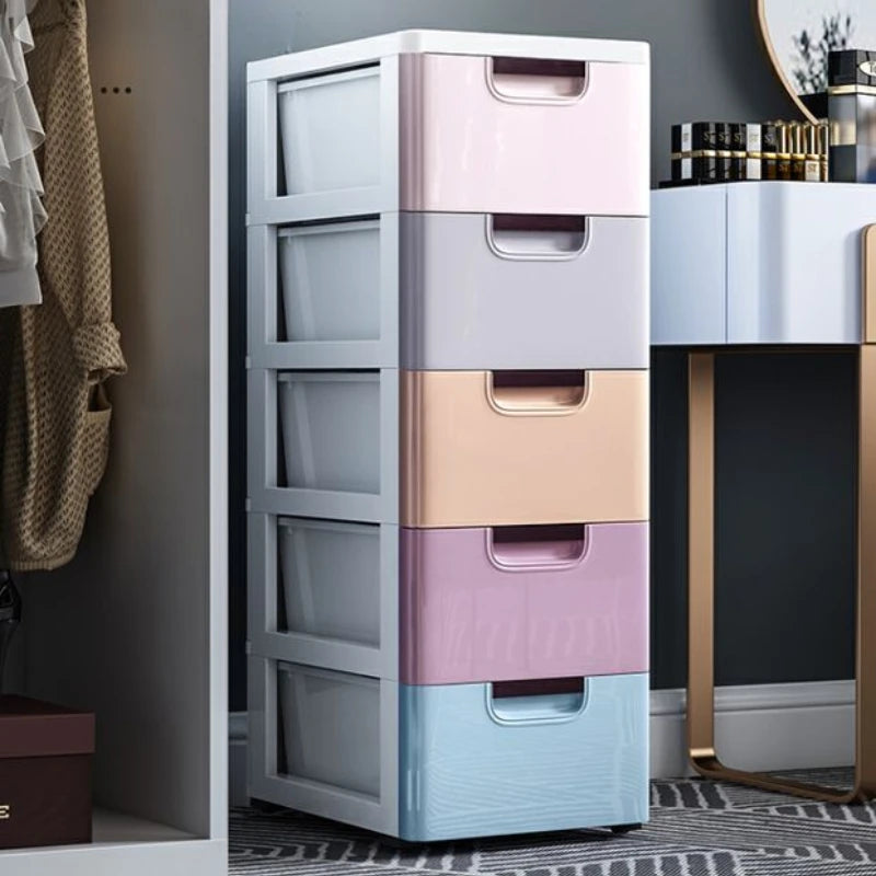 20/30cm Slim Gap Storage Cabinet, Drawer Storage for Bathroom and Kitchen, Compact Storage