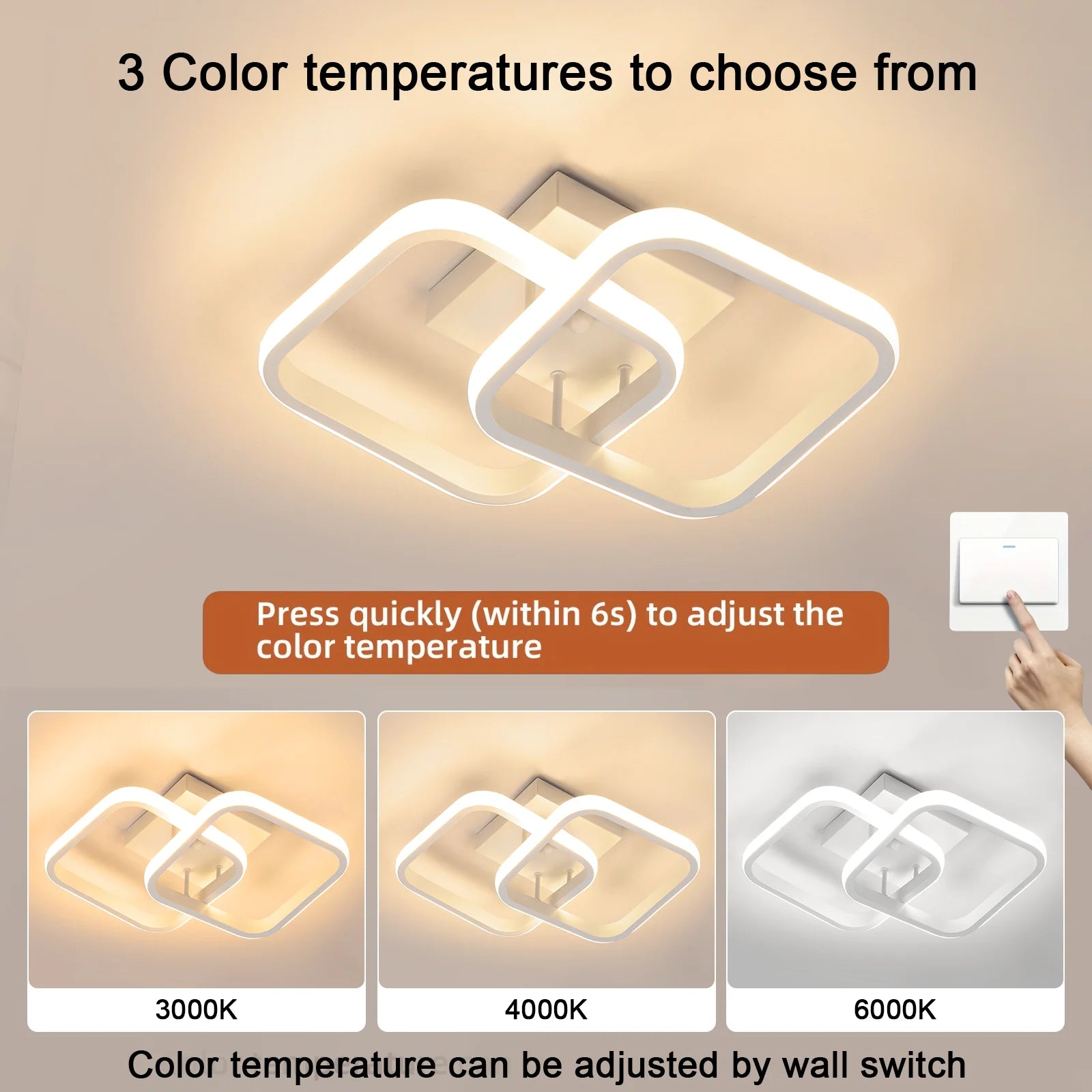 LED Ceiling Light Modern Aisle Ceiling Lamp Indoor Hallway Lighting Small Surface Mounted Fixtures